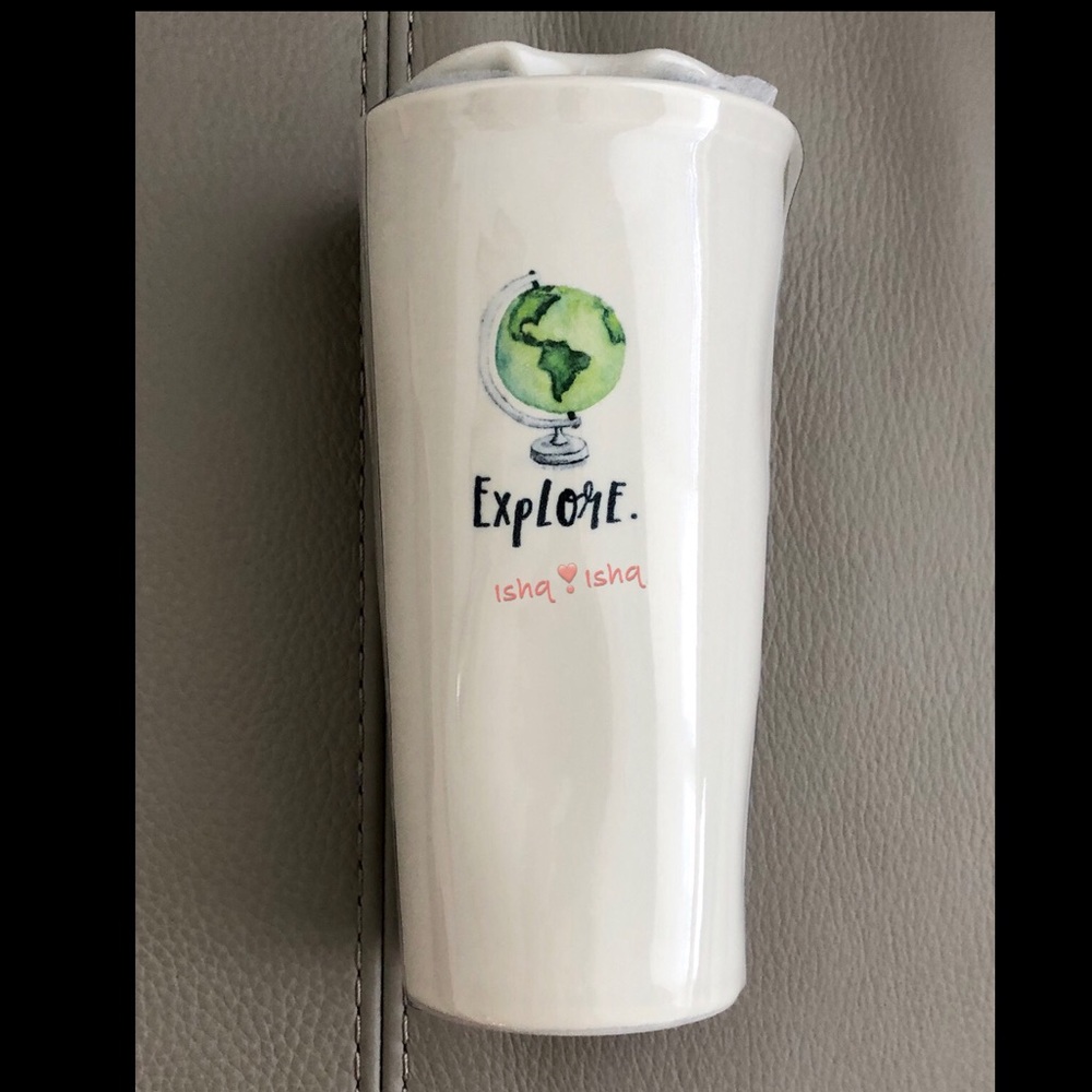 RAE DUNN EXPLORE Global World Travel Tumbler Cup - Picture 2 of 5